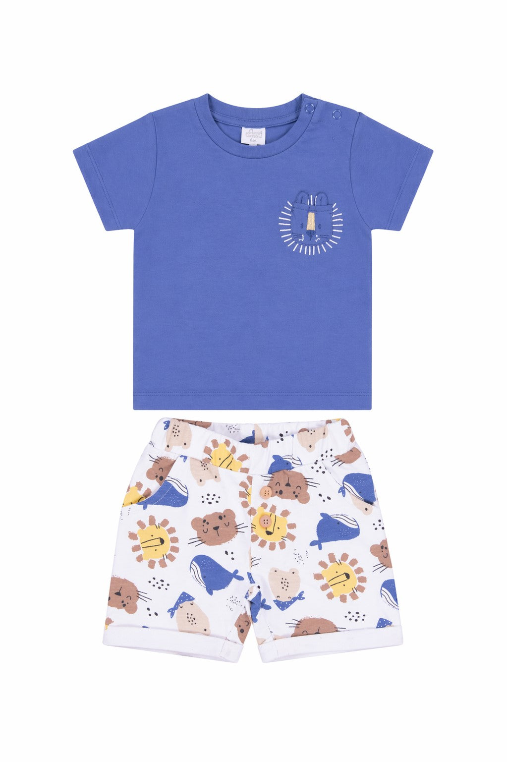 Completo Bambino T-Shirt e Pantaloncino in Cotone