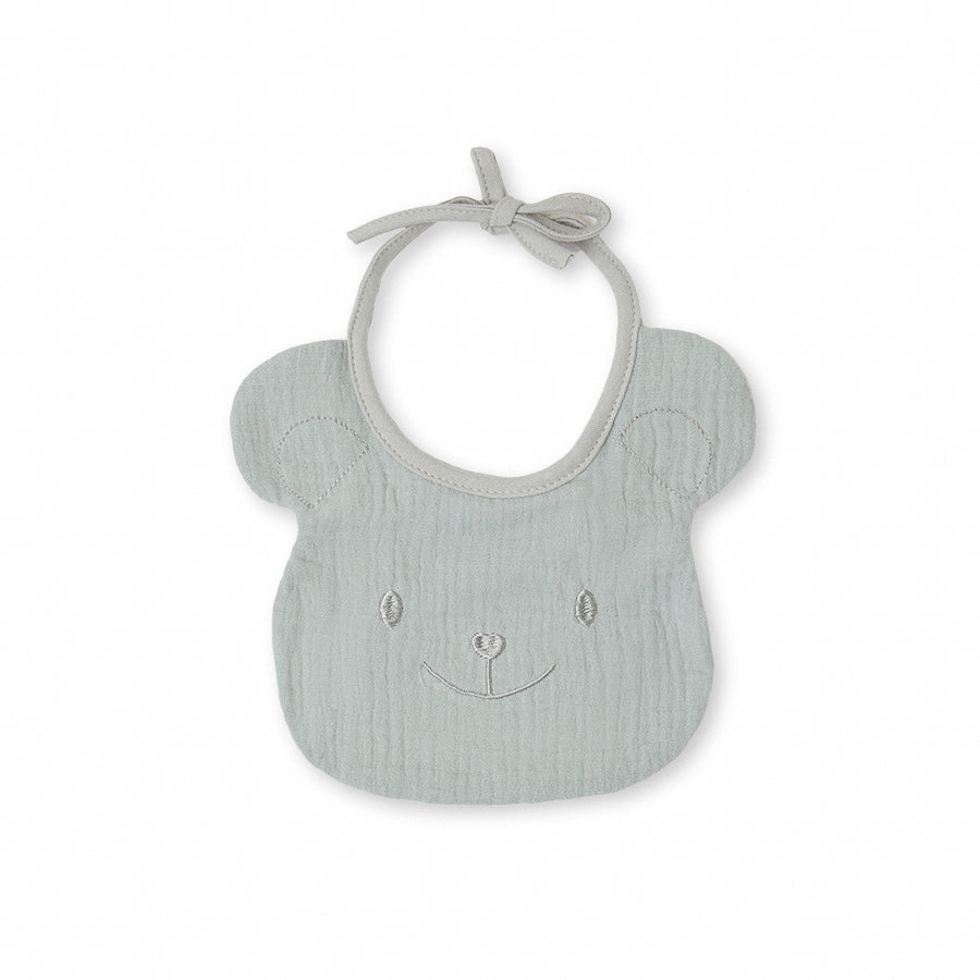 Set Regalo Neonato Orsetto con Doudou, Bavaglino e Massaggiagengive