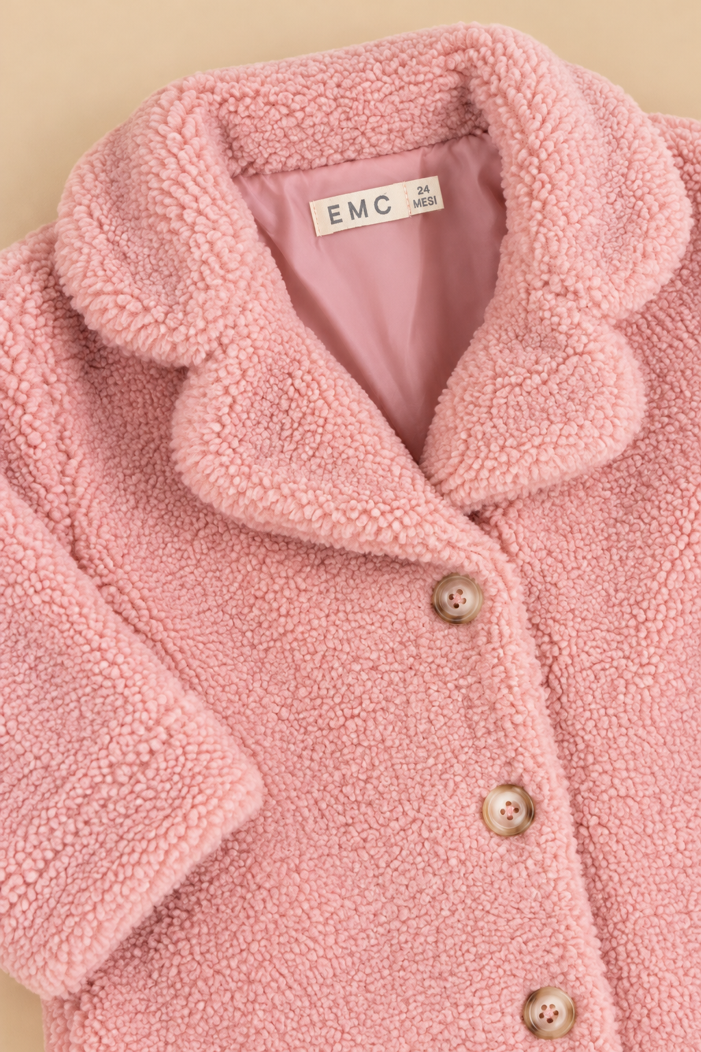 Cappotto Bambina Teddy
