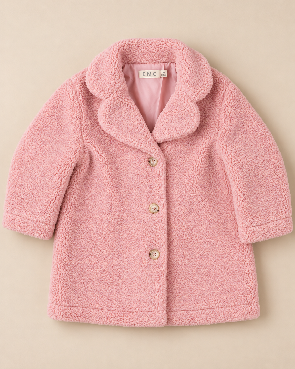 Cappotto Bambina Teddy