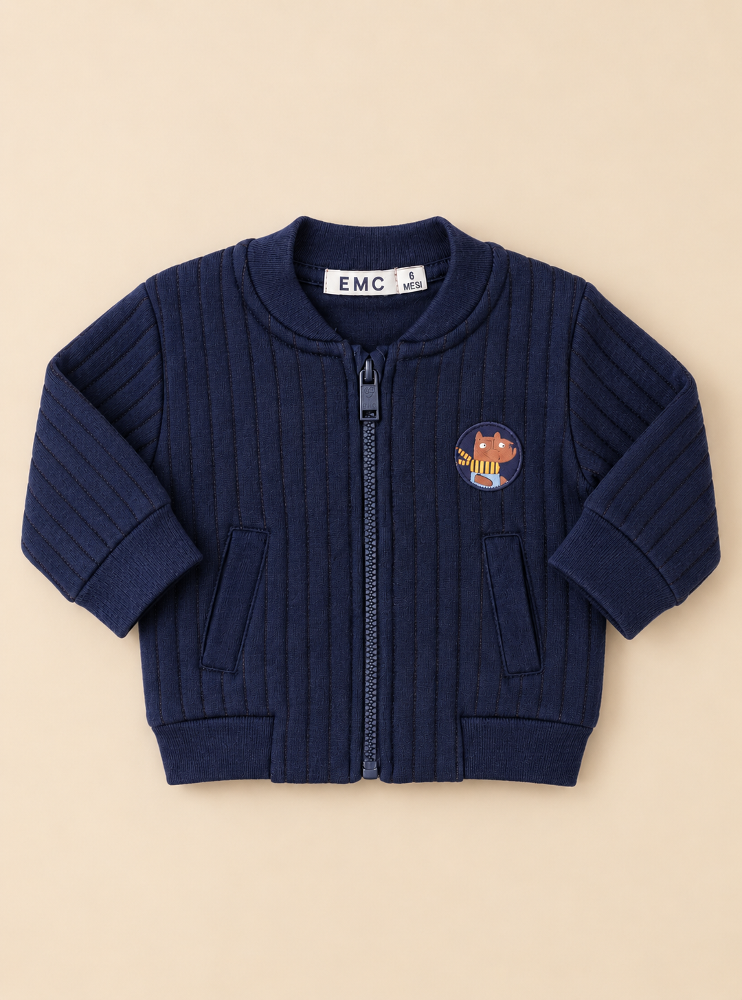 Cardigan Bimbo EMC Blu Trapuntato