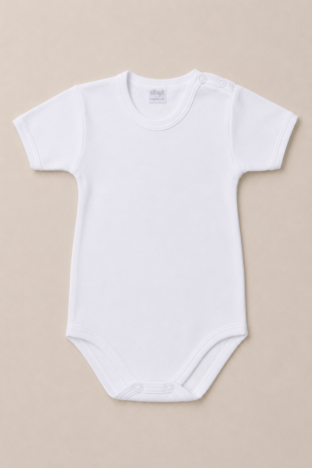 Set 3 Body Neonato Unisex Manica Corta in Caldo Cotone