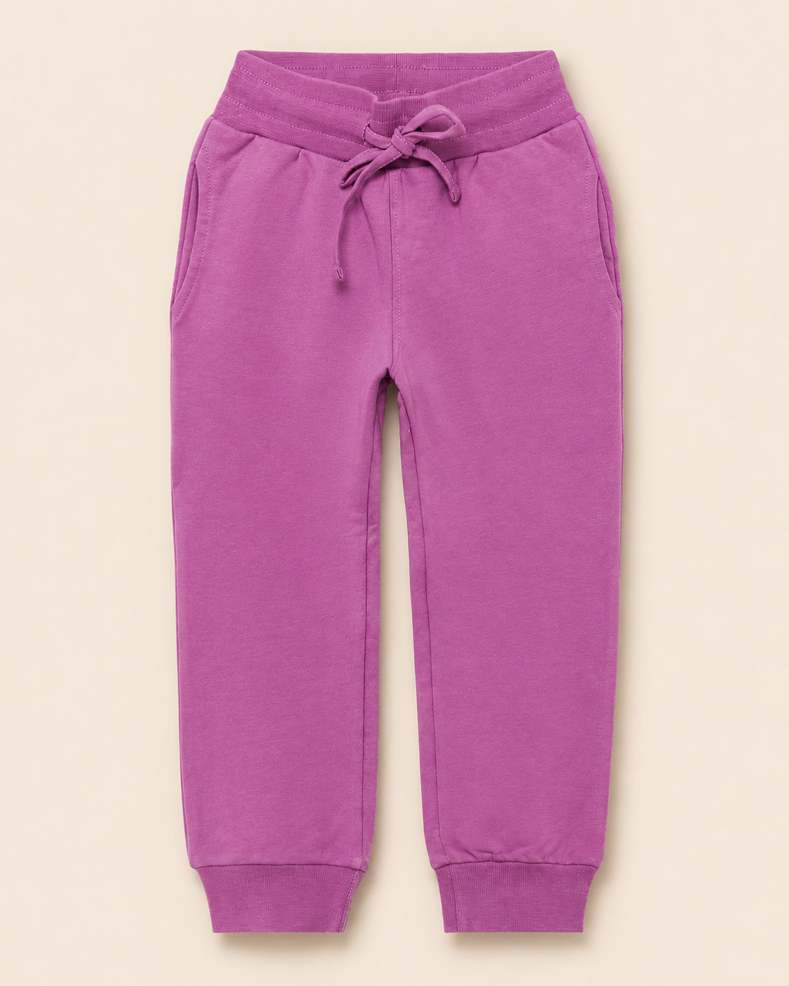 Pantalone in Felpa per Bambina con Elastico in Vita