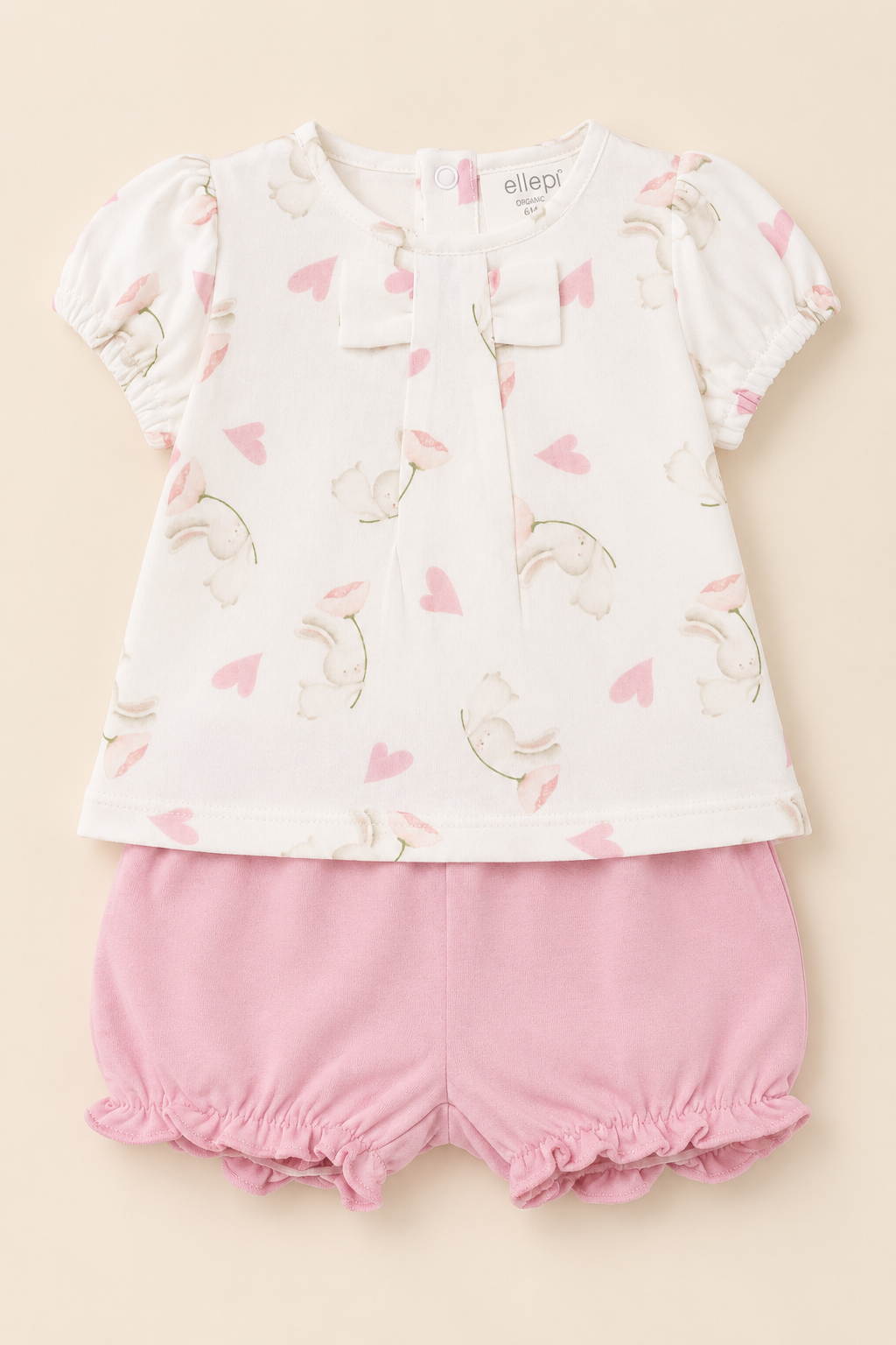 Completo Bambina Cotone Organico
