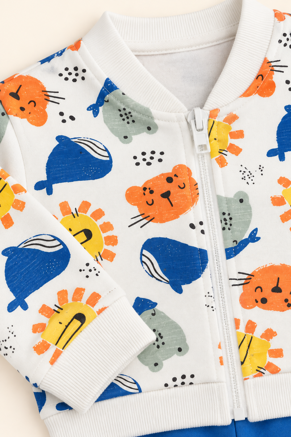 Completo Bambino in Felpa con Zip