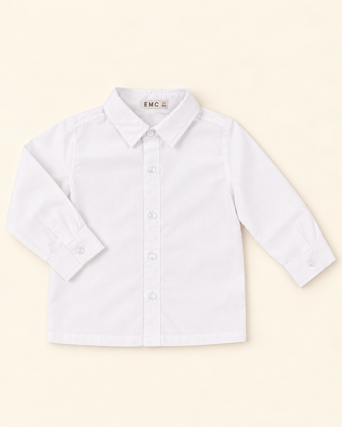 Camicia Bimbo EMC Bianca in Oxford