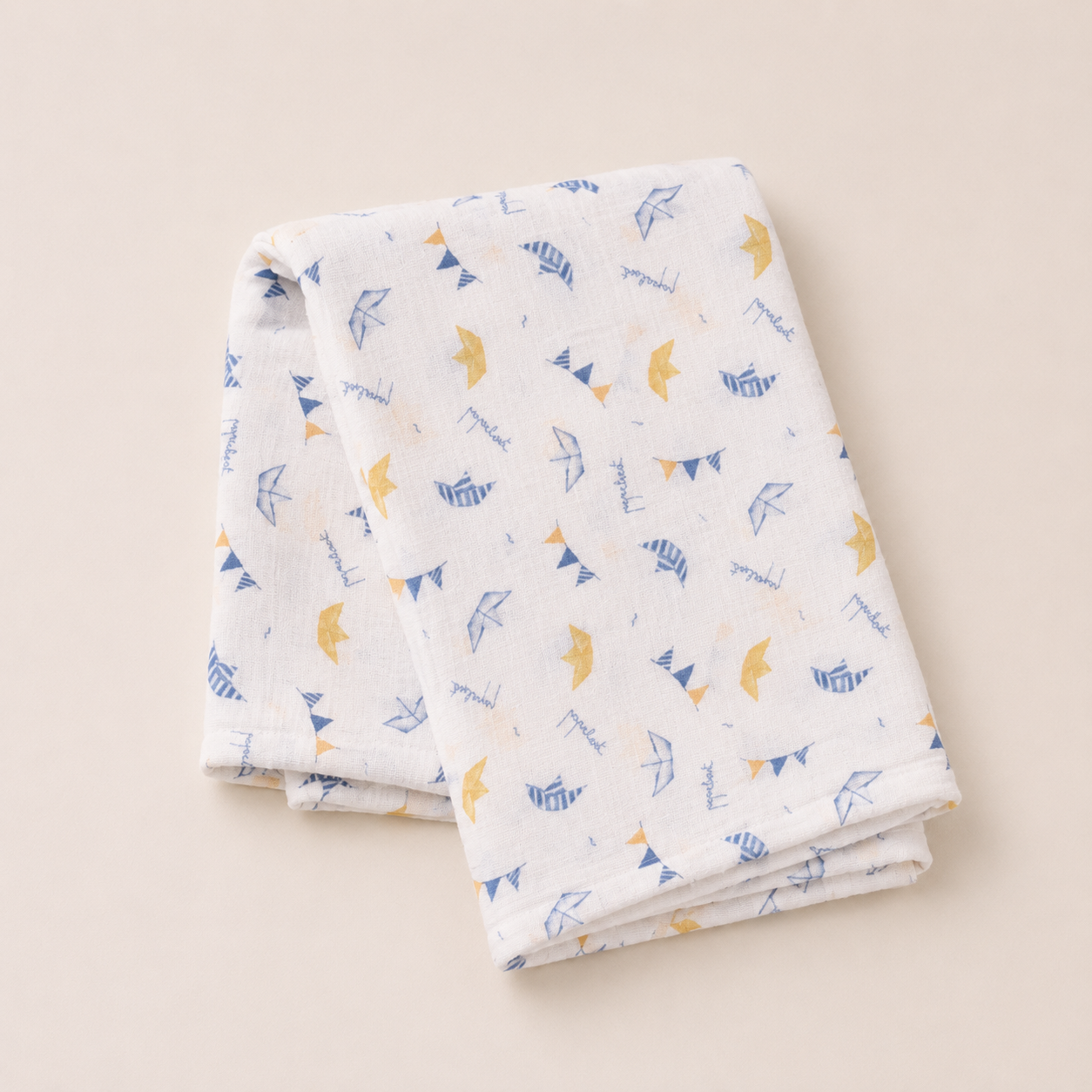 Mussola Neonato Unisex in Bamboo e Cotone