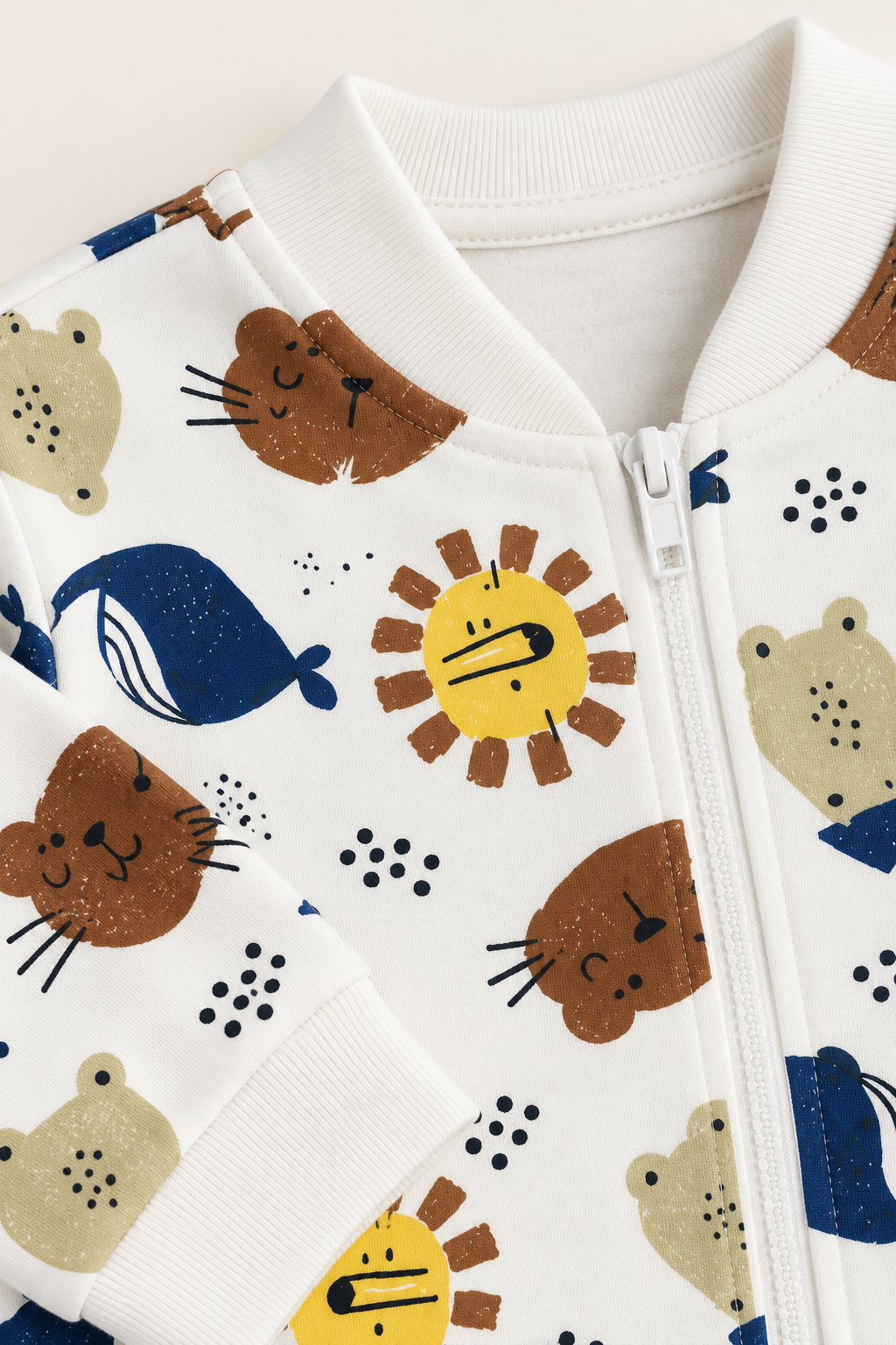Completo Bambino in Felpa con Zip