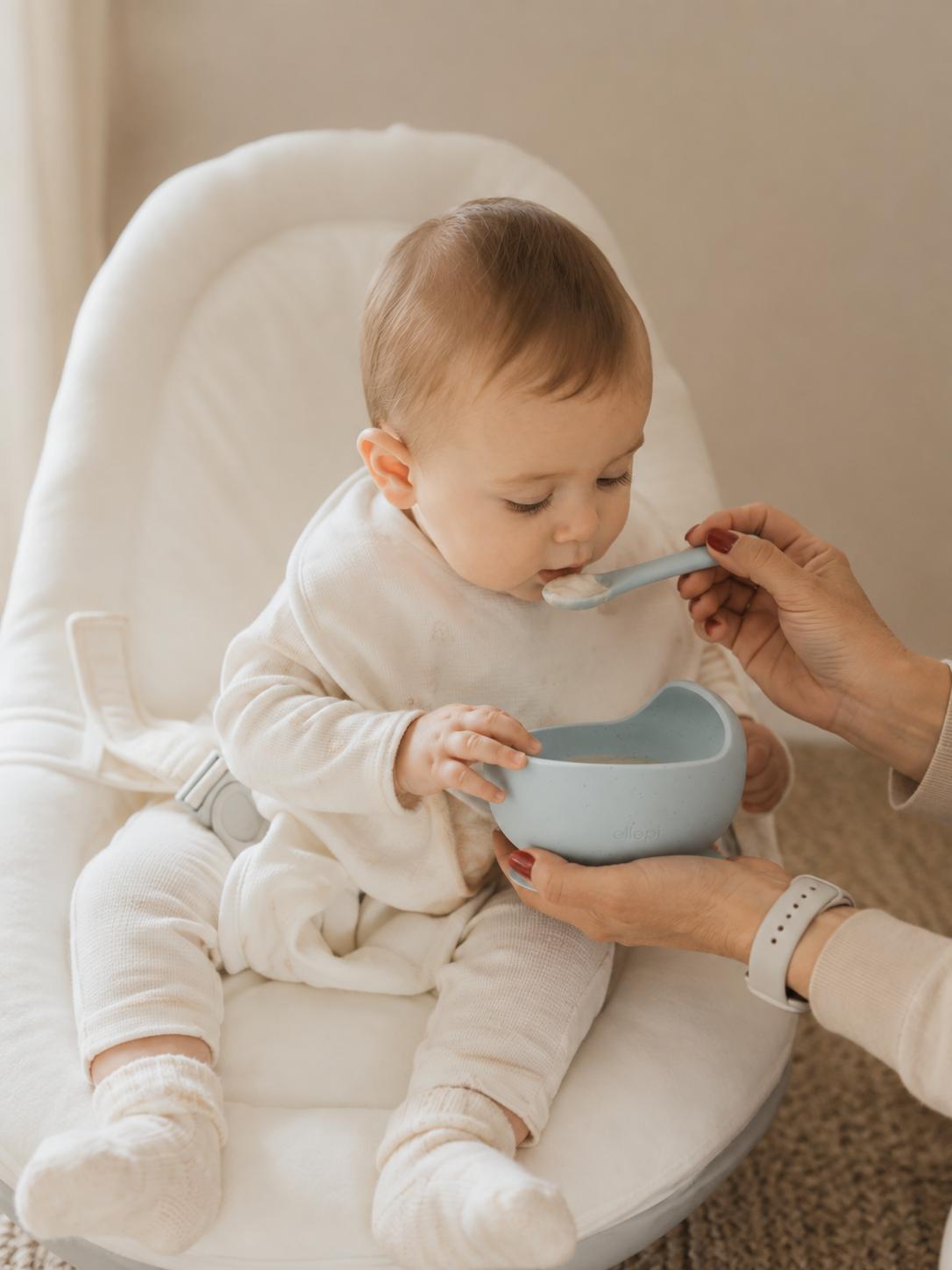 Ciotola in Silicone con Ventosa Anti-Sversamento