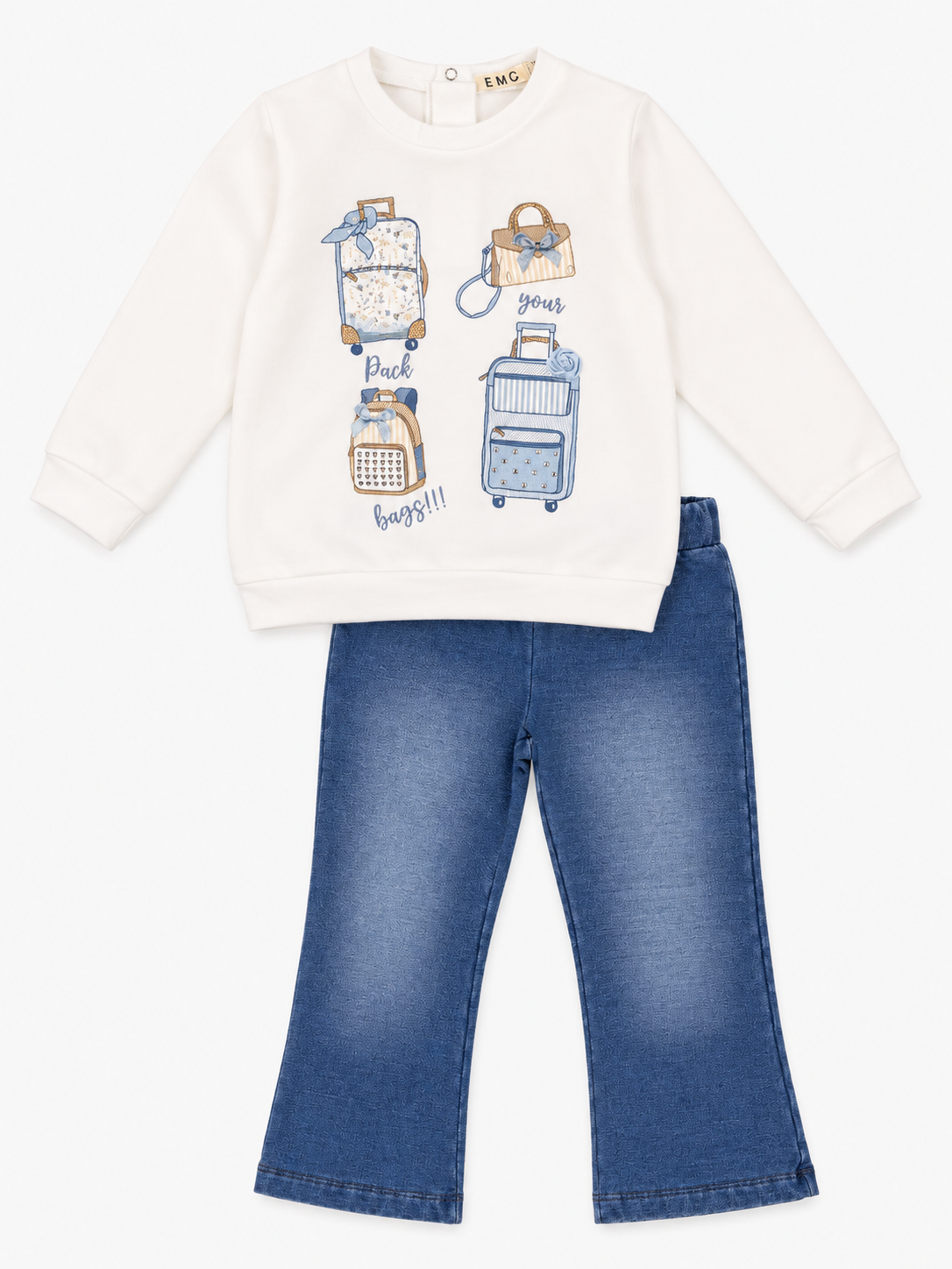 Completo Bambina Due Pezzi