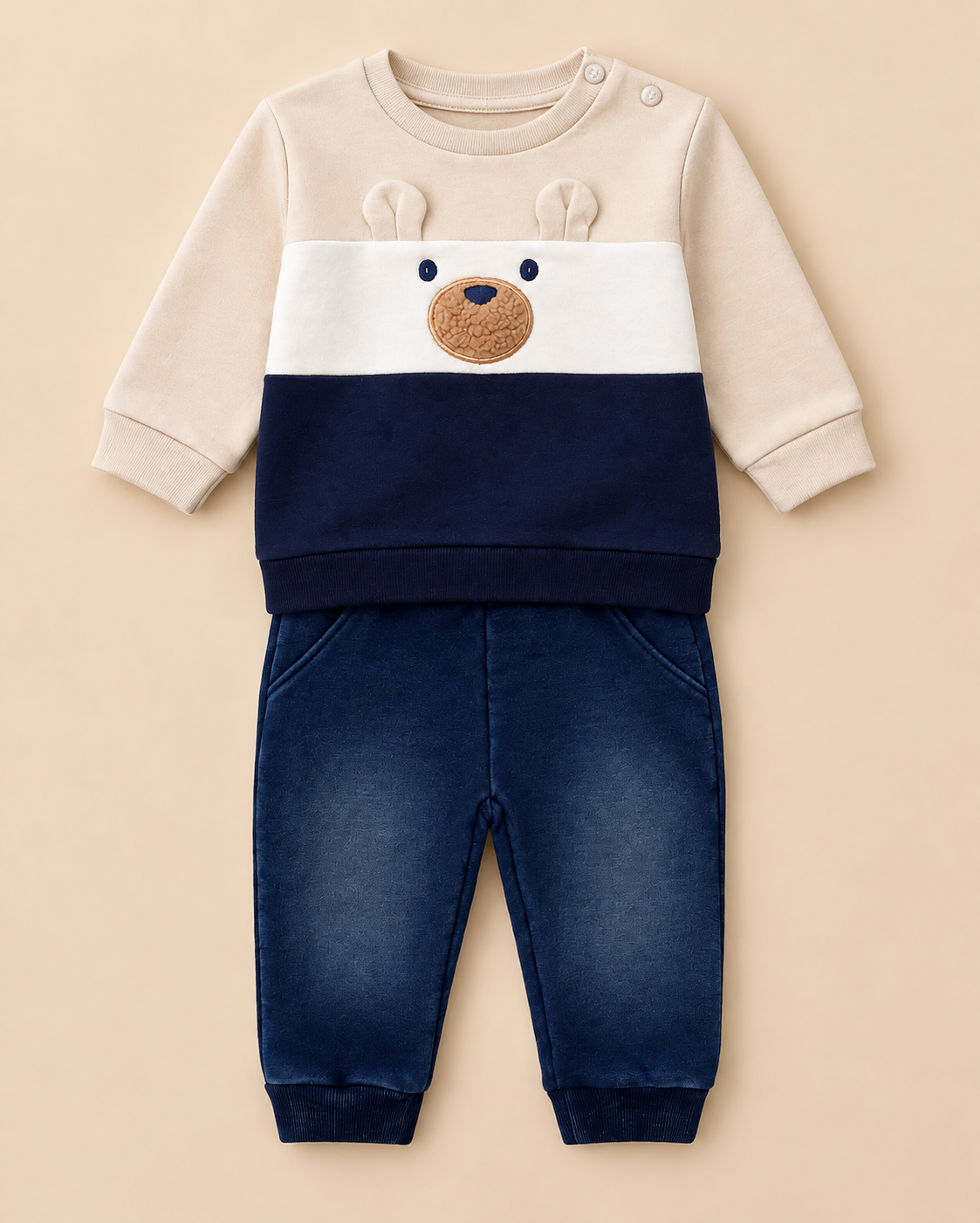 Completo Bambino in Felpa di Cotone