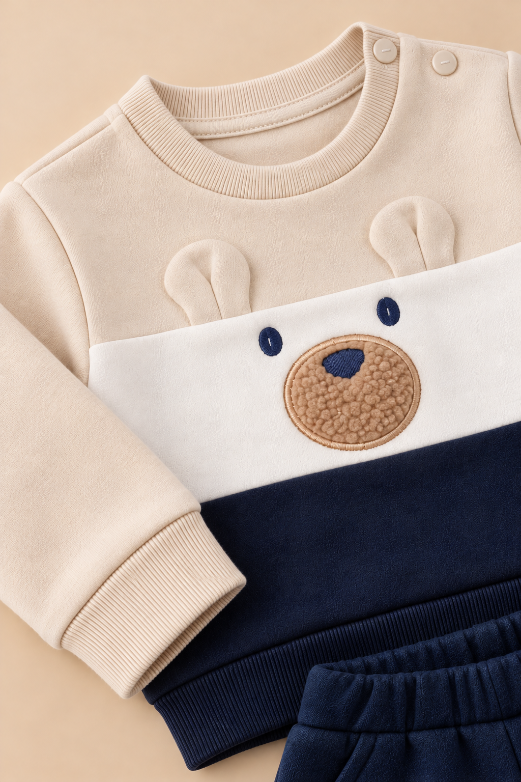 Completo Bambino in Felpa di Cotone