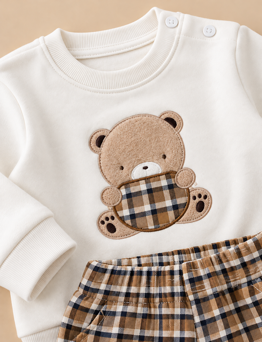 Completo Bambino in Felpa di Cotone