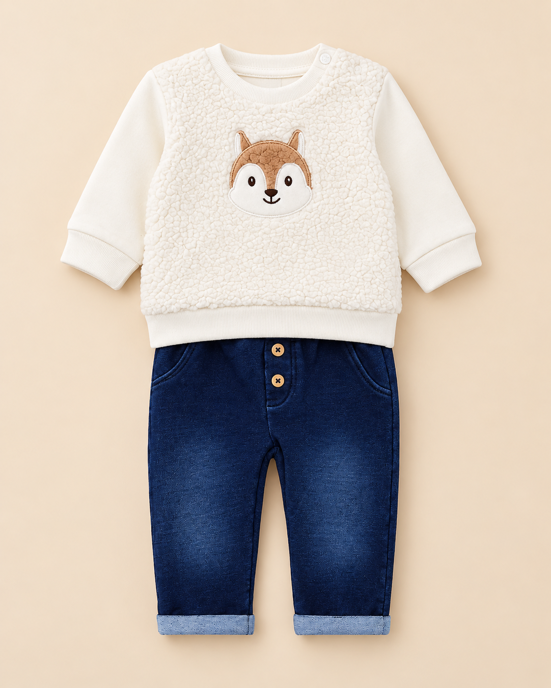 Completo Bambino in Felpa di Cotone