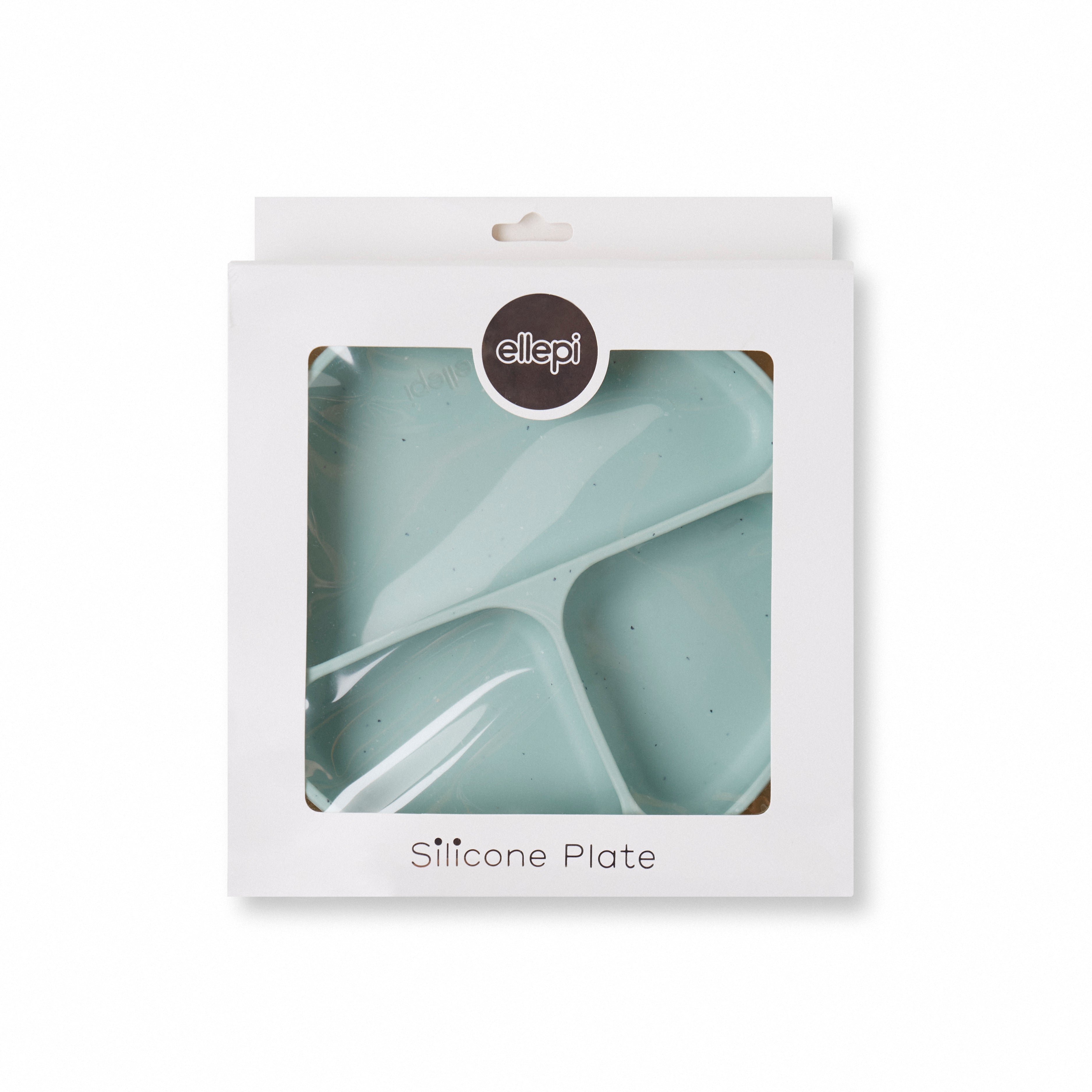 Piatto in Silicone con Ventosa e 3 Scomparti