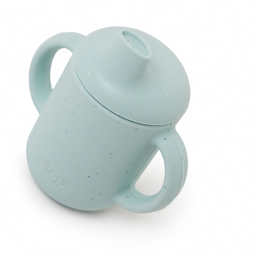 Bicchiere d'Apprendimento in Silicone con Manici e Beccuccio