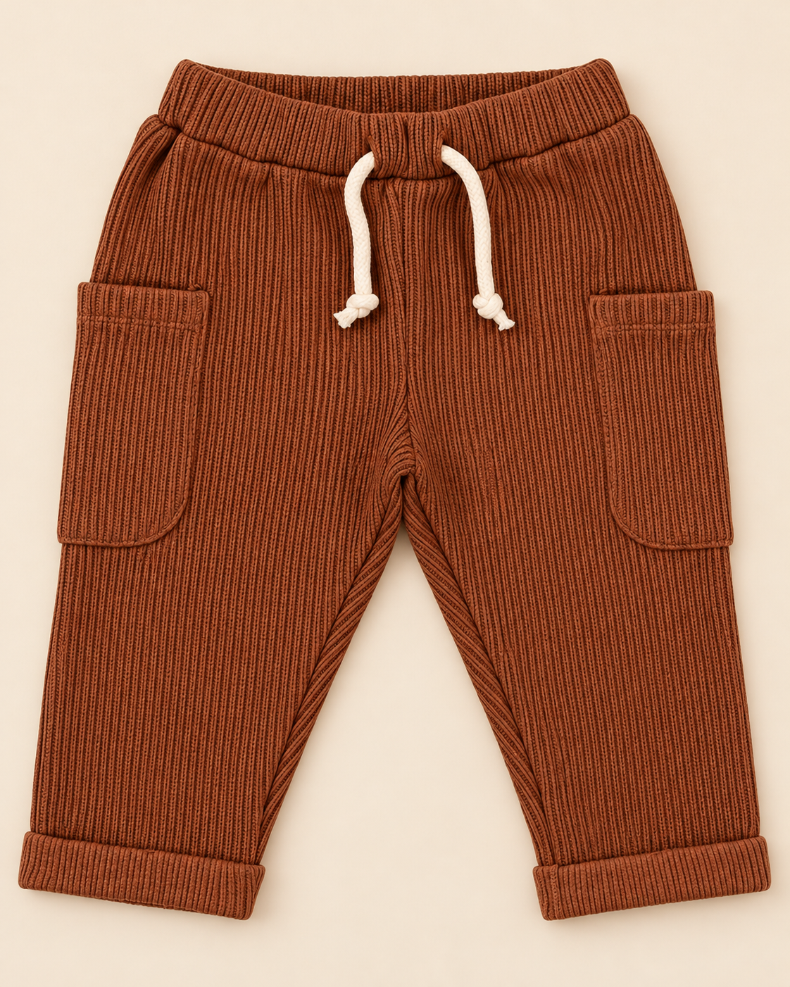 Pantalone Bambino Lungo Marrone
