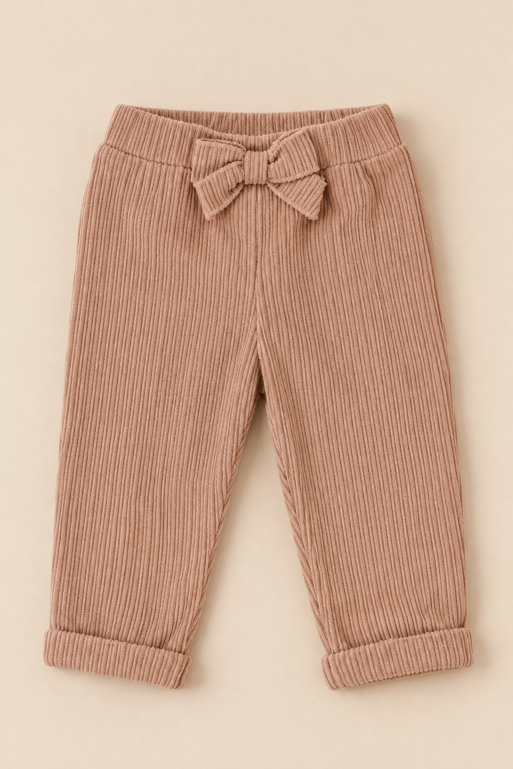 Pantalone Bambina Lungo in Velluto