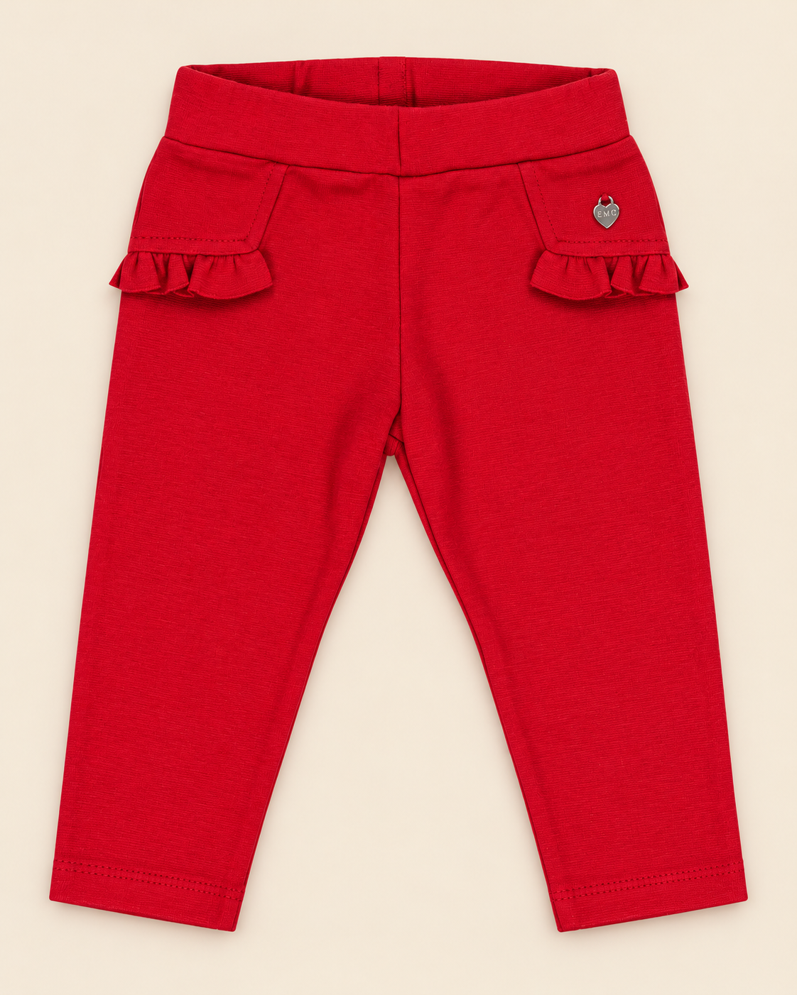 Pantalone Bambina Lungo Felpato