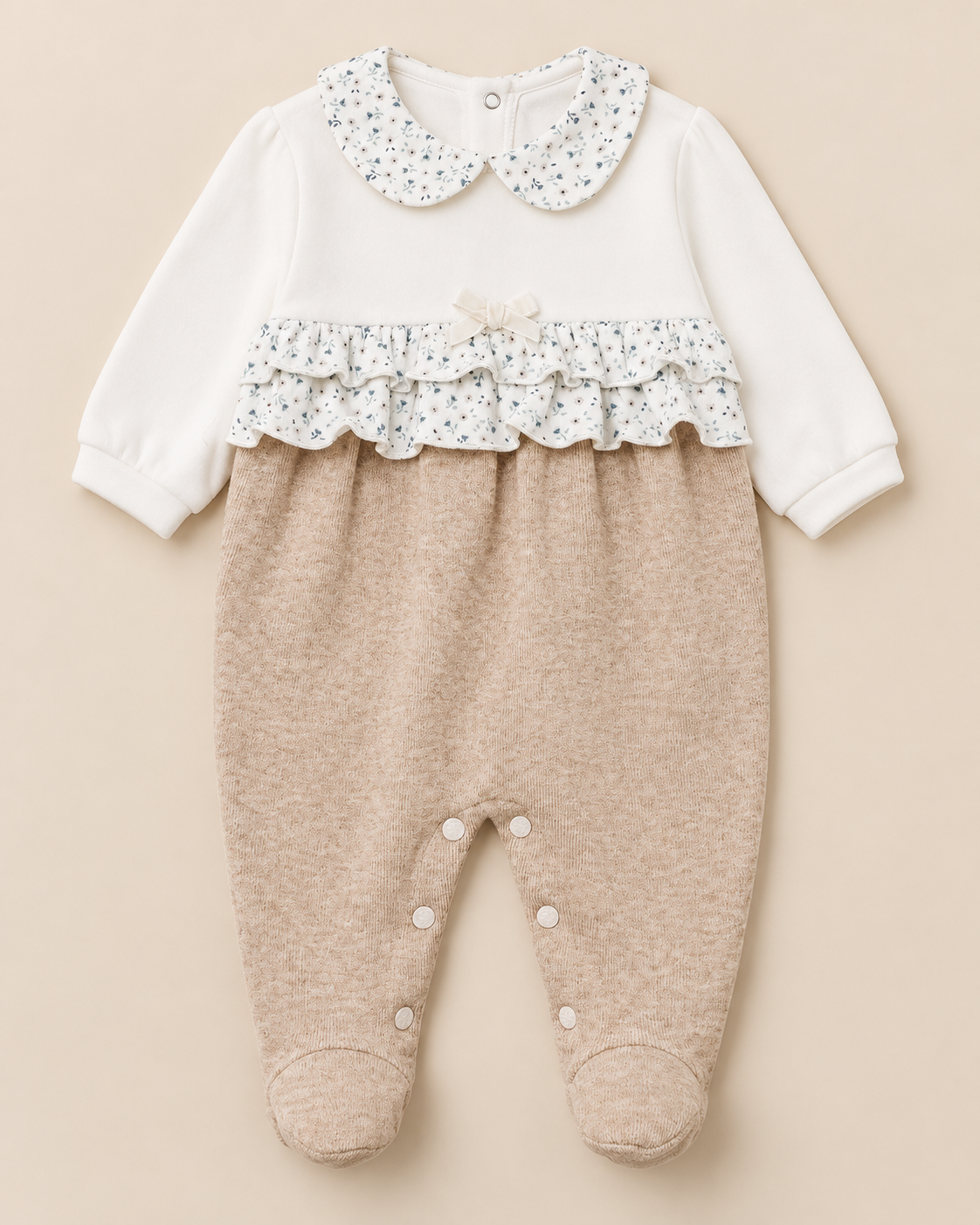 Tutina Neonata in Maglia