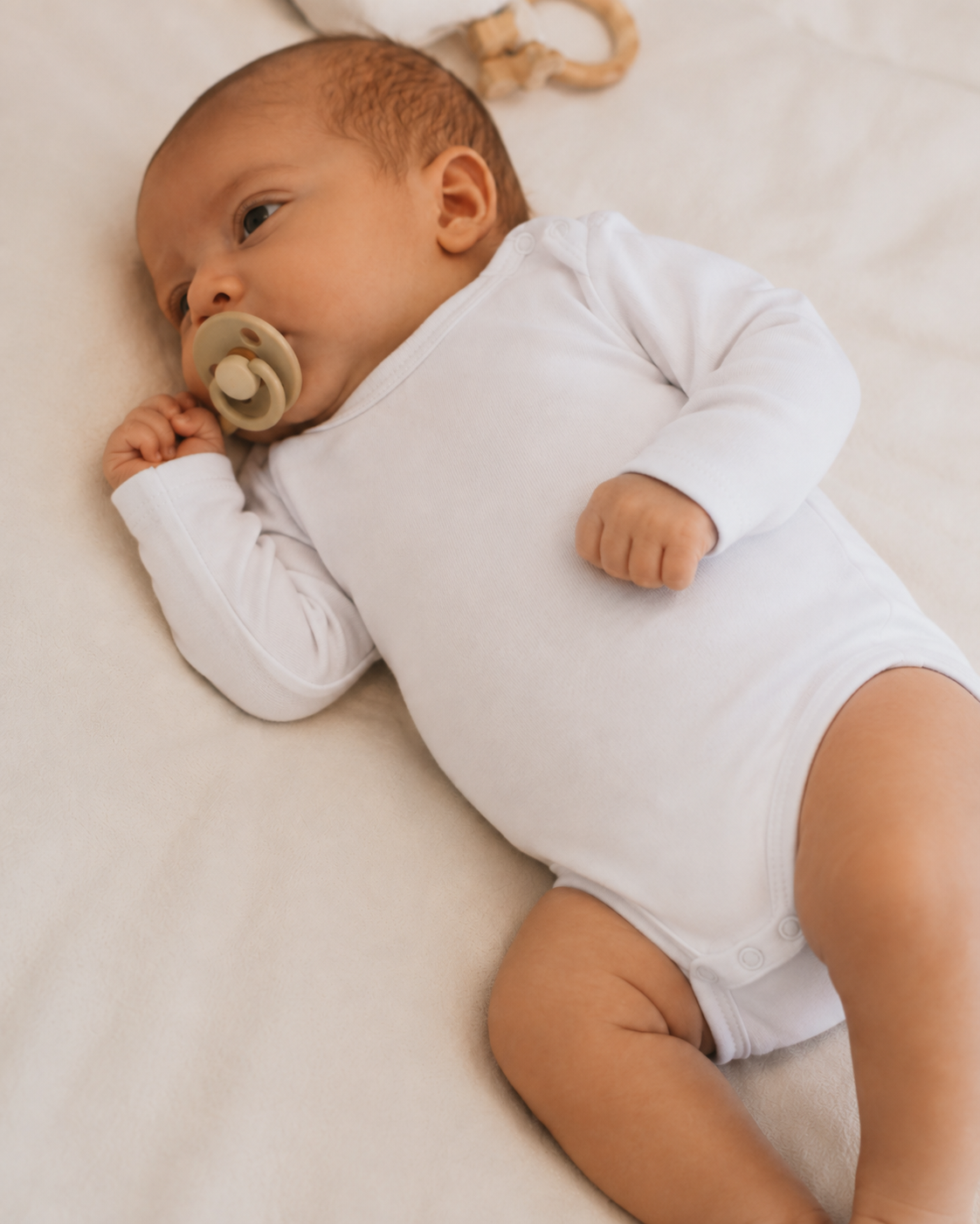 Set 3 Body Neonato Unisex Manica Lunga in Caldo Cotone