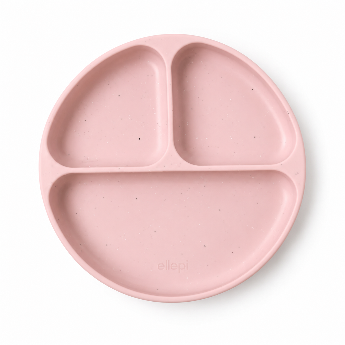 Piatto in Silicone con Ventosa e 3 Scomparti