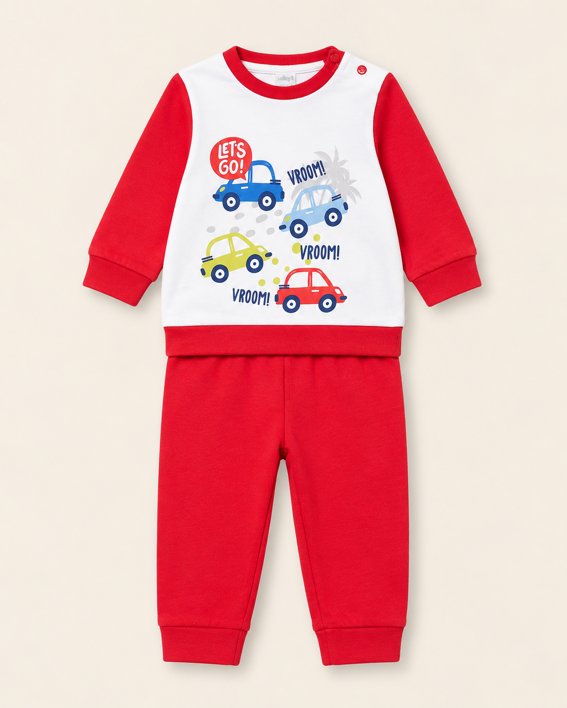 Pigiama Lungo Bambino in Puro Cotone