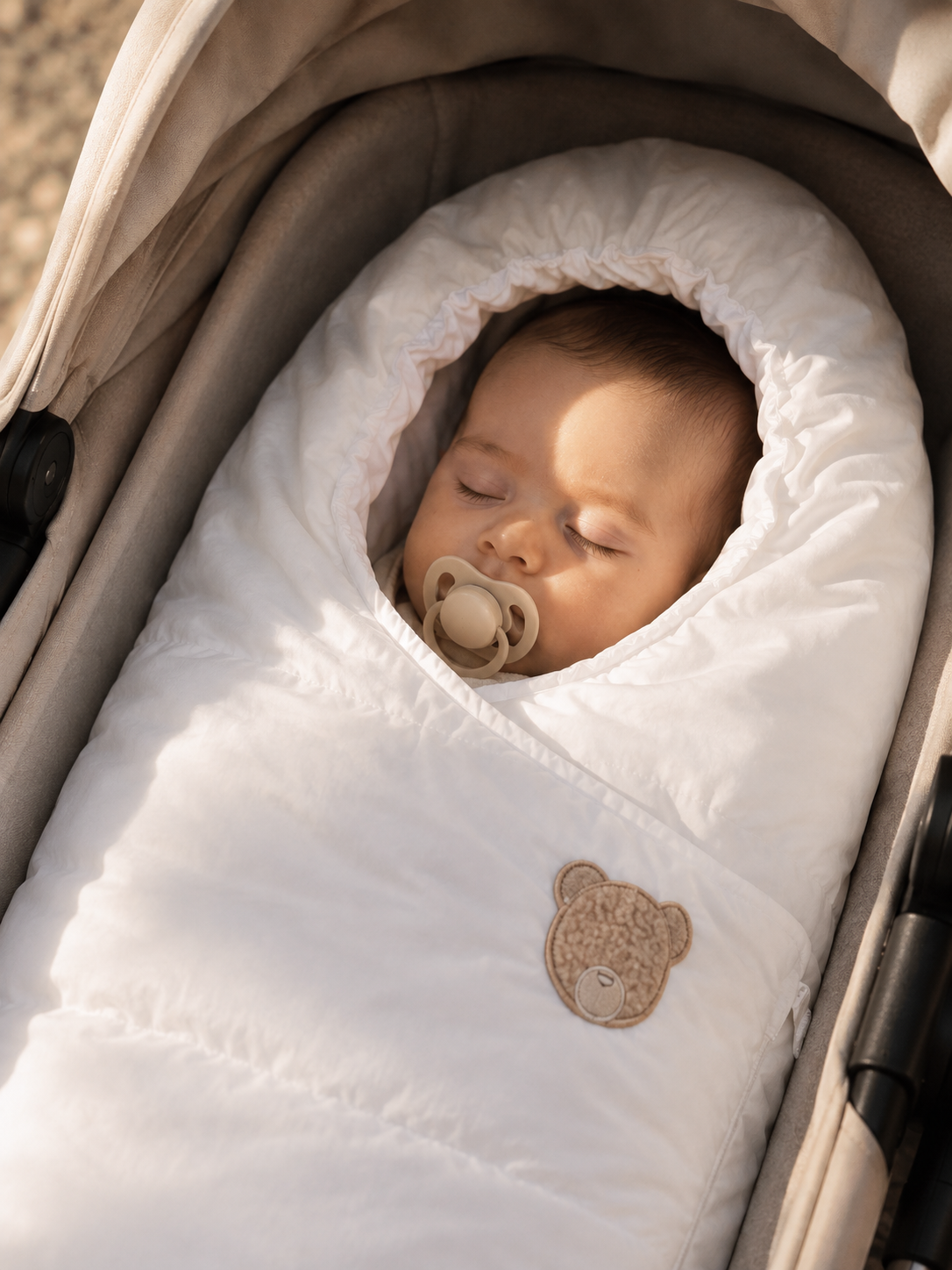 Sacco Passeggino Invernale Neonato Unisex Imbottito