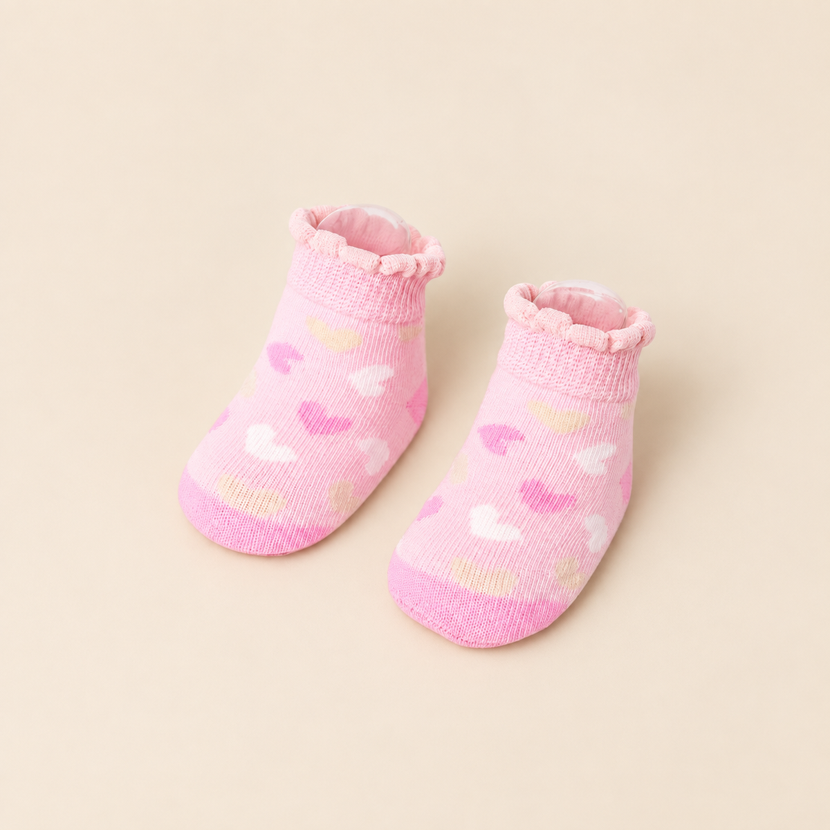 Set 3 Calzini Neonato  in Cotone