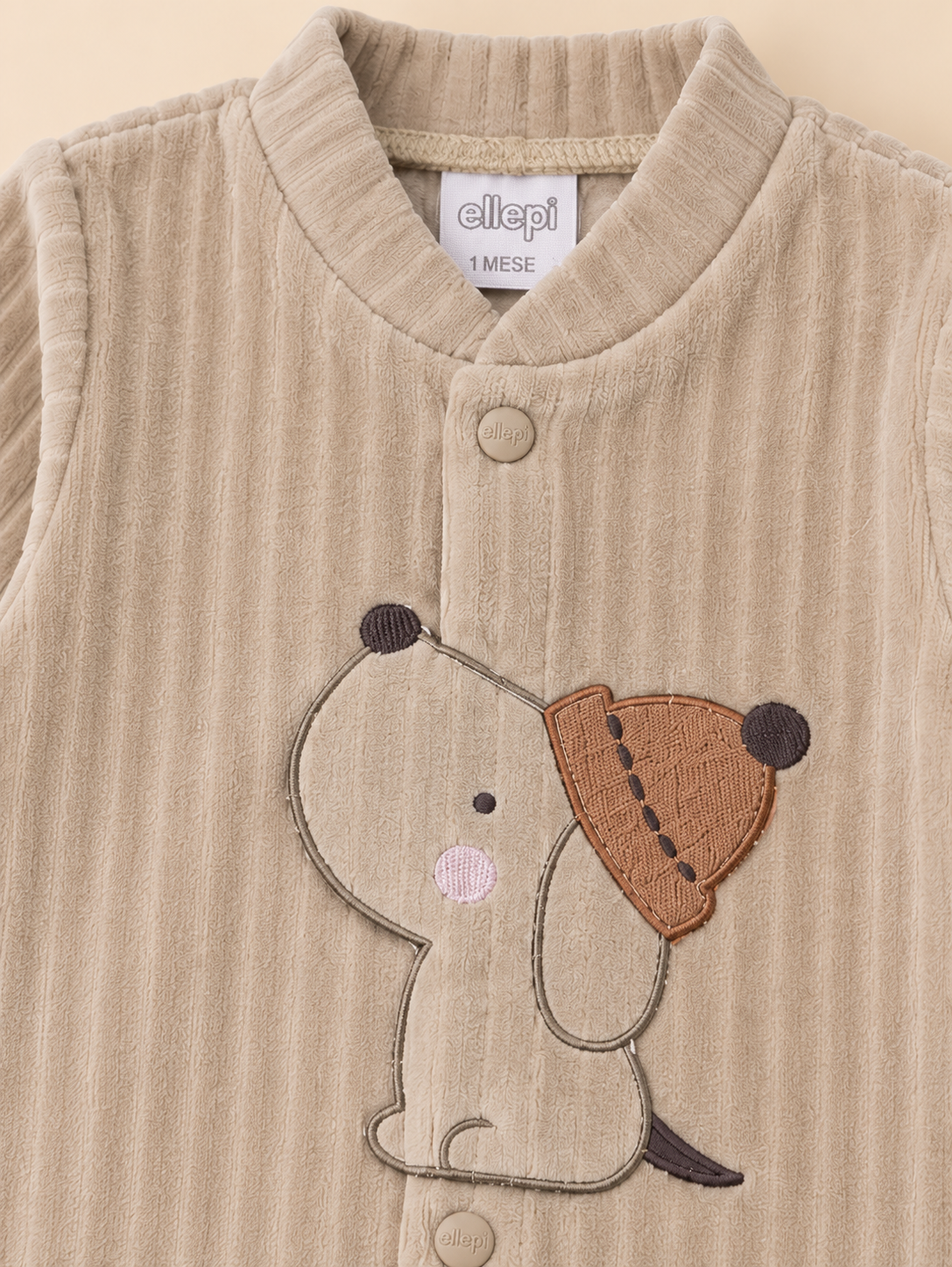 Tutina Neonato in Ciniglia Bambino
